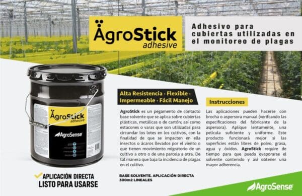 Pegamento agrícola